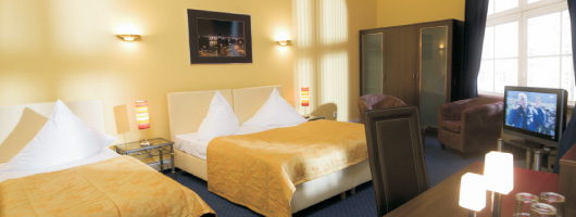 Mehrbettzimmer im Hotel Wagner